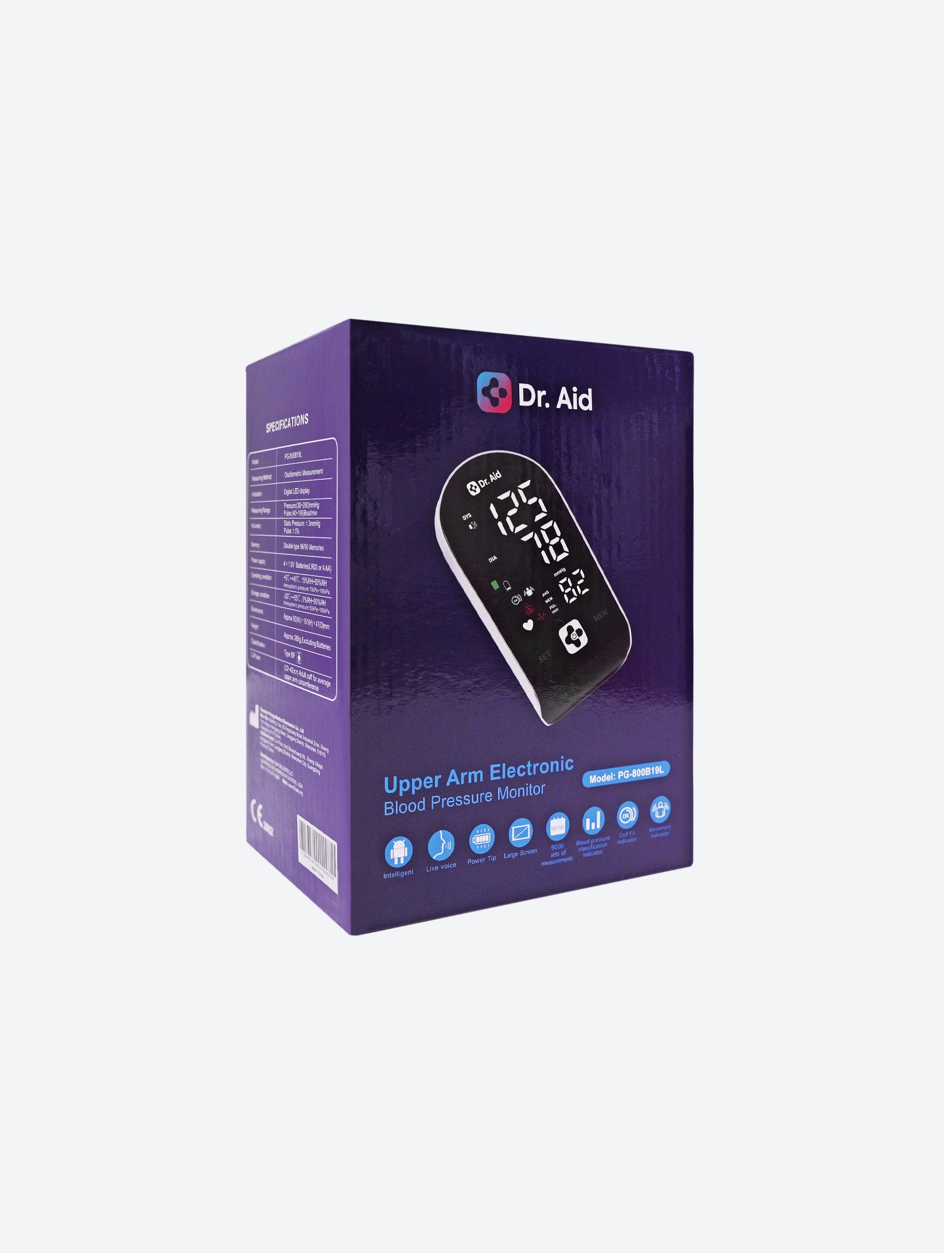 Upper Arm Electronic Blood Pressure Monitor