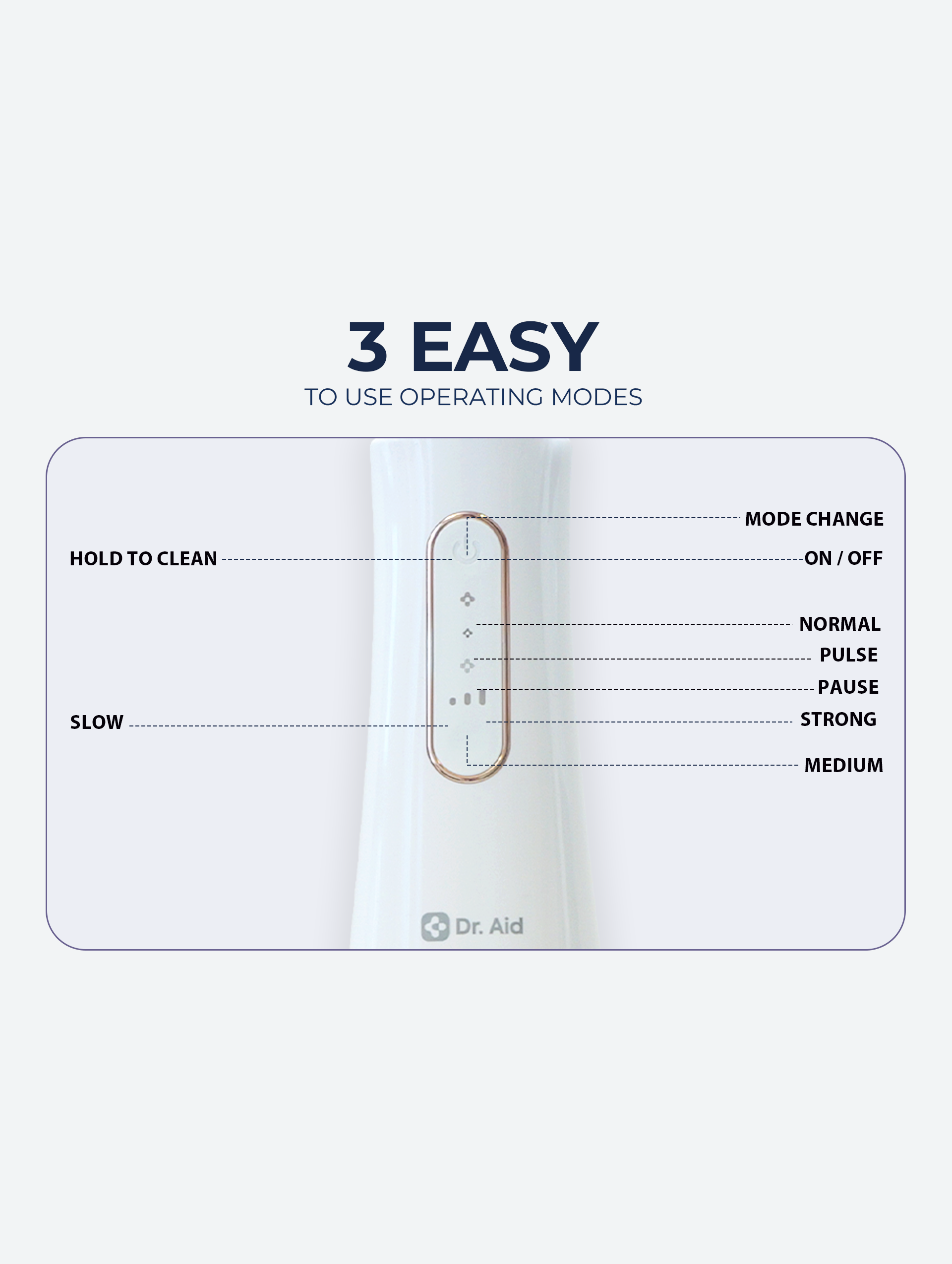 Dental Water Flosser with 12Oz Tank, Water Filter(White)